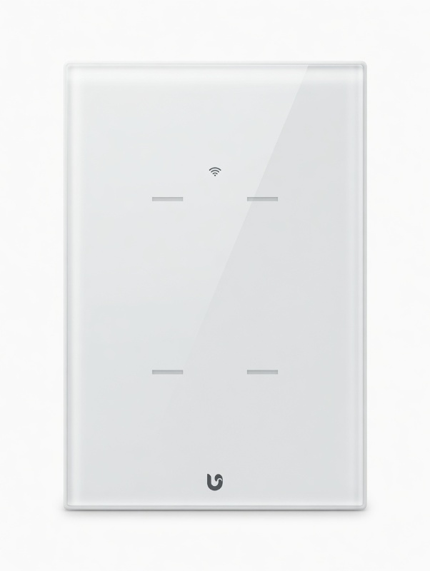 INTERRUPTOR QUADRUPLE  SMART HOME TOUCH WHITE WIFI MERCURY